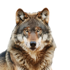 Fototapeta premium wolf isolated on white
