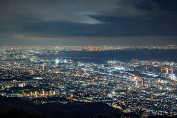 夜の神戸
