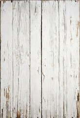 Obraz premium white painted wood panel with peeling paint
