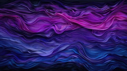 Obraz premium A purple and blue wave with a purple background