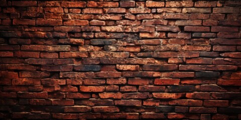 Fototapeta premium brick wall with red pattern