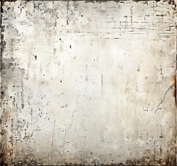 Obraz premium old, dirty, white and black painting