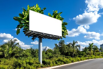 Advertising board, charity campaign, community engagement raises awareness and support for important causes