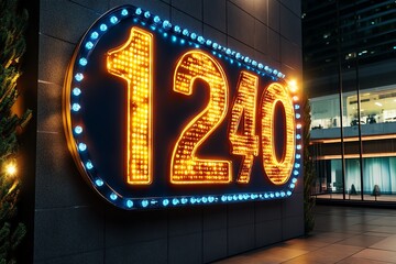 Advertising board, countdown to event, anticipation building creates excitement and urgency for upcoming events or launches