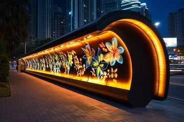 Advertising board, creative visuals, innovative approach captures the imagination and leaves a lasting impression