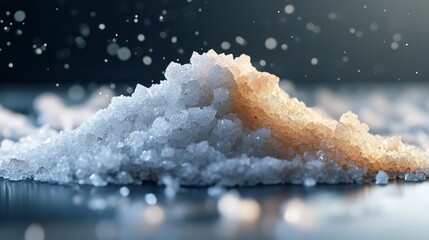 A pile of exquisite salt