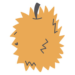 Fruits illustration stamp stickers food vegetable juice plant natural garden plant 