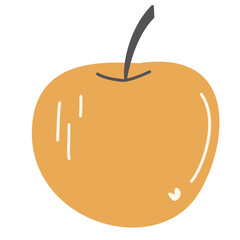 Fruits illustration stamp stickers food vegetable juice plant natural garden plant 