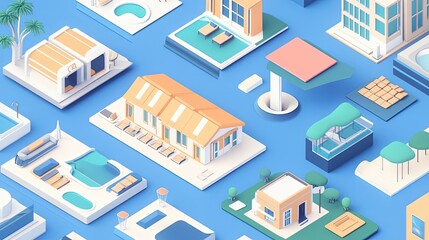 graphic resource for travel and vacation	