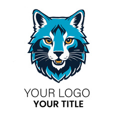 Serious blue tiger logo