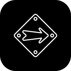 Right Arrow Vector Icon Design