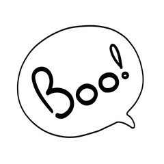 Halloween ghost line drawing, ghost doodle, Halloween coloring line.