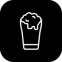 Cold Drink Vector Icon Design