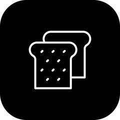 Bread Vector Icon Design