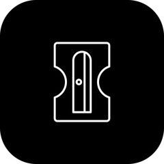 Pencil Sharpener Vector Icon Design