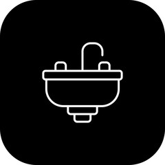 Sink Vector Icon Design