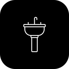 Sink Vector Icon Design