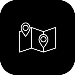 Nearby Destinations Vector Icon Design