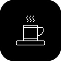 Coffee Cup Vector Icon Design