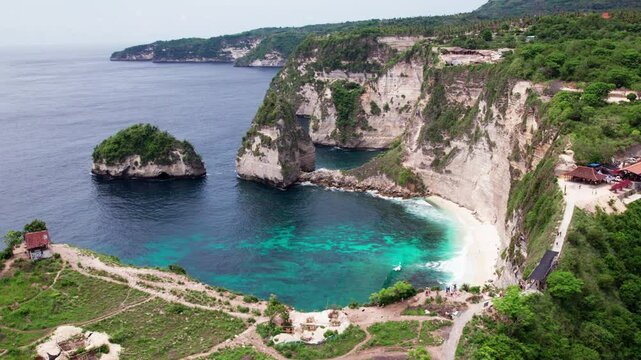 Nusa Penida Balli mountain view, ocean
