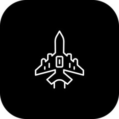 Obraz premium Plane Vector Icon Design