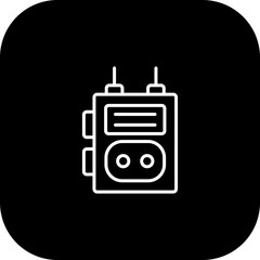 Radio Vector Icon Design
