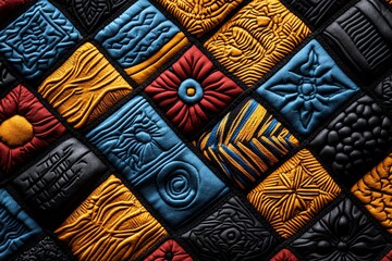 African pattern, storytelling through symbols, visual narratives convey messages and lessons from generation to generation