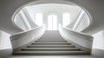 Symmetry and Clean Lines in Architecture: Exploring Repetitive Structural Details of Staircases, Windows, and Bridges