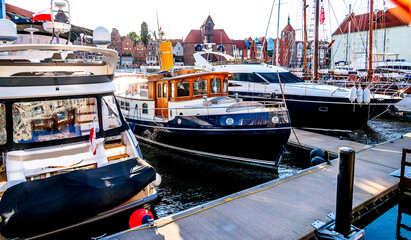 Gdansk,marina, street scenes, port © voytek