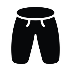 Pant Silhouette vector illustration style design