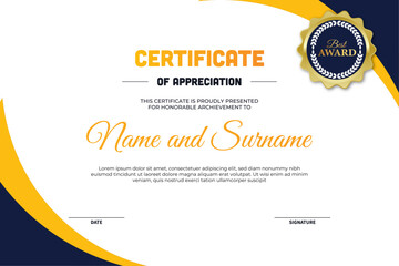  flat certificate template	
