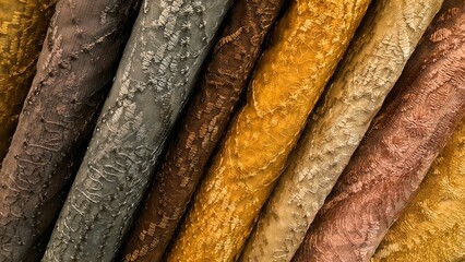 Various pattern of batik,   indonesian heritage fabric clothes  ethnic wallpaper