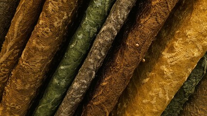 Various pattern of batik,   indonesian heritage fabric clothes  ethnic wallpaper