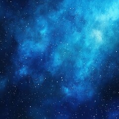 A stunning cosmic background showcasing deep blues and shimmering stars, perfect for space-themed projects and creative designs.