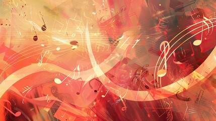 Swirling lines and text snippets blend into a gradient Dadaism backdrop