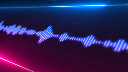 Hologram audio spectrum