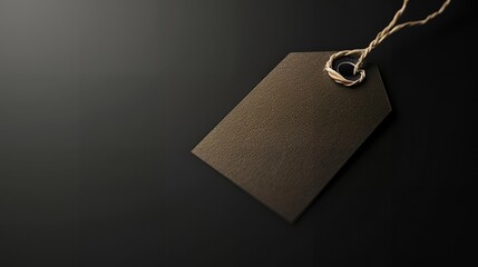 Elevate Your Brand Sleek and Customizable Label Tag Mockup Template