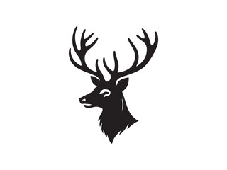 Naklejka premium this is ai jenarated deer head