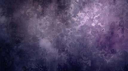 Obraz premium Gothic wallpaper with dark velvet swirling mist and faint violet glows