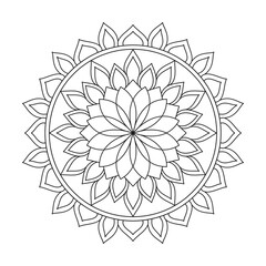 Creative Geometric Mandala for kids