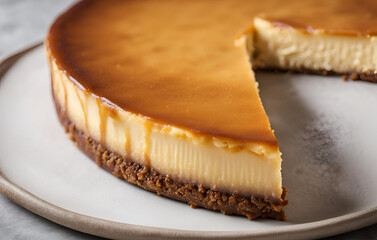 Traditional Polish sernik cheesecake dessert, Cheesecake