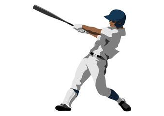 Obraz premium 高校野球「バッター」