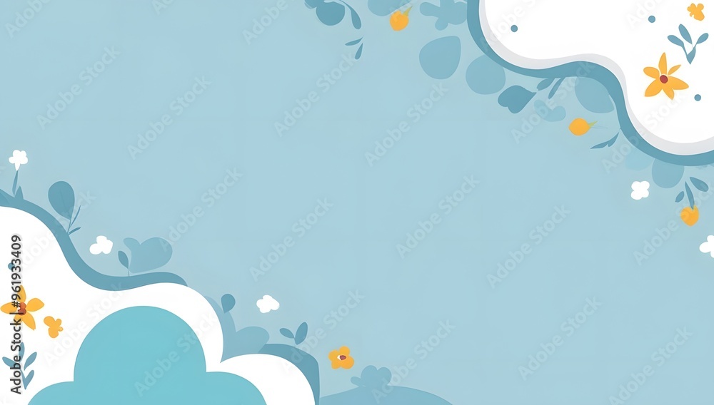Poster simple abstract modern background or layout