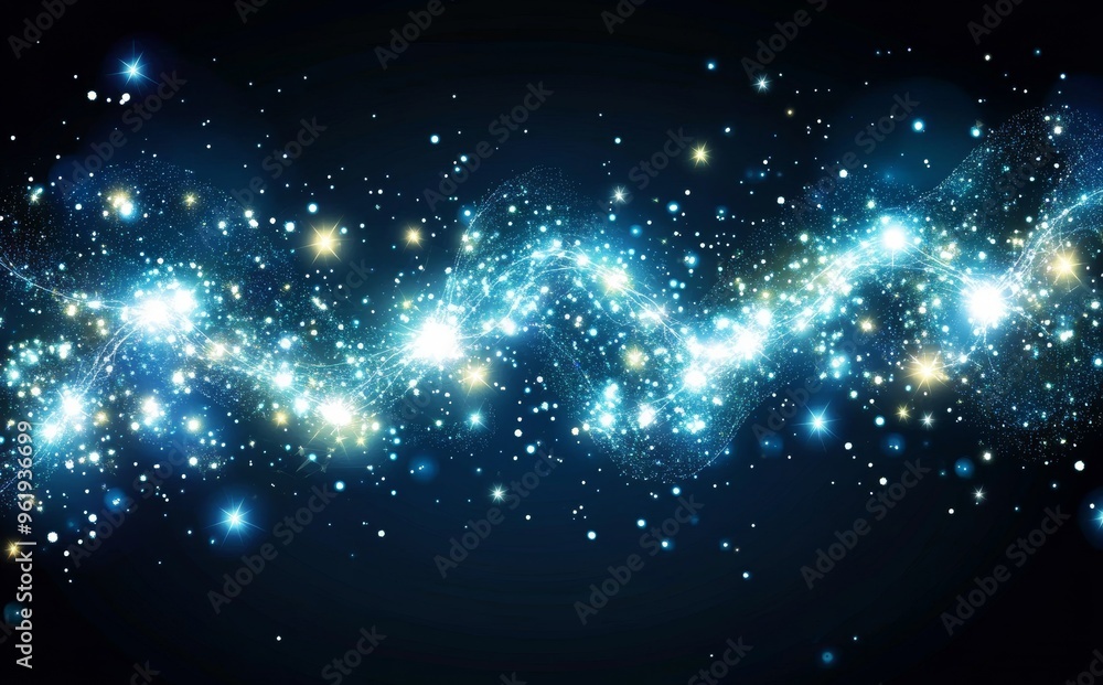 Poster design concept background for abstract science sci fi geometric polygonal connection pattern