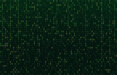 Matrix Concept Binary Pattern Background