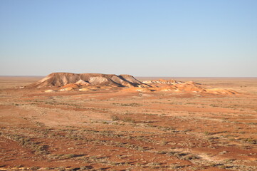 Surreal landscape of Kanku-Breakaways Conservation Park, South Australia