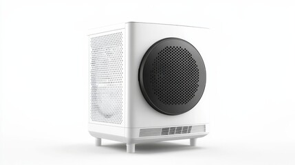 Fototapeta premium White Air Purifier with Black Grill