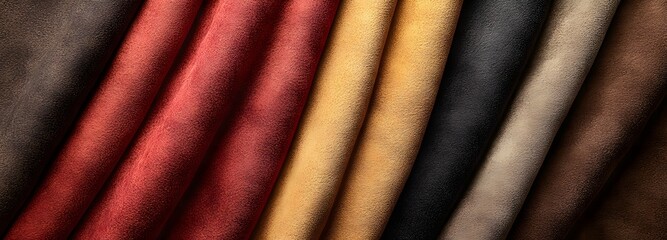 62. Textured suede with natural grain and softness