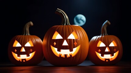 festive halloween backdrop featuring glowing text symbolizing spirit halloween celebration autumn spooky fun festive cheer