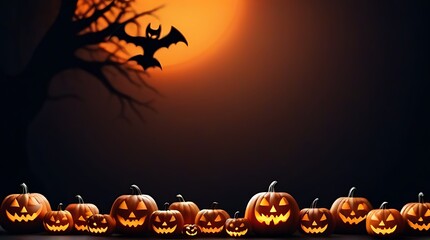 sales banner halloween plenty space text ideal advertising promotions